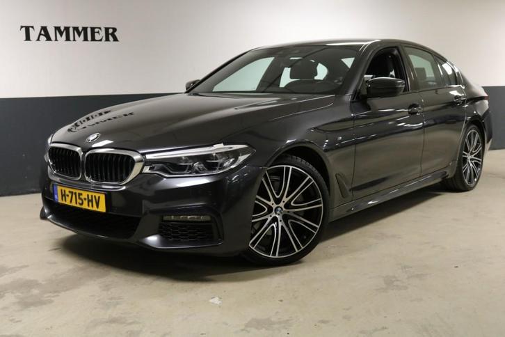 Bmw 5-SERIE 520i High Executive Edition M-Sport Plus-HUD-DEA, Auto's, BMW, Bedrijf, 5-Serie, 360° camera, ABS, Airbags, Airconditioning