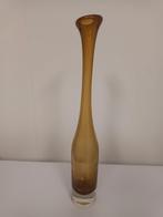 Leerdam Flesvaas Siem van der Marel - 42cm Gaaf, Antiek en Kunst, Antiek | Vazen, Ophalen of Verzenden