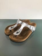 GRATIS VERZENDEN | BIRKENSTOCK Gizeh zilveren slippers 39, Kleding | Dames, Slippers, Overige kleuren, Verzenden, Nieuw
