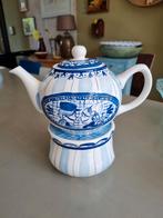 Blond Amsterdam theepot Delfts Blauw., Huis en Inrichting, Keuken | Servies, Gebruikt, Blond Amsterdam, Overige typen, Ophalen of Verzenden