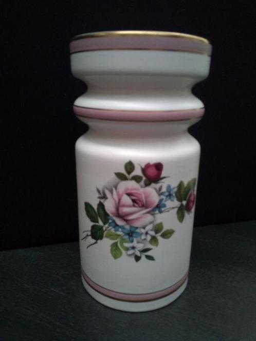 Grote VAAS met Afbeelding ROZEN <> FLORA Royal 916 Hoog 23cm, Huis en Inrichting, Woonaccessoires | Vazen, Gebruikt, Overige kleuren