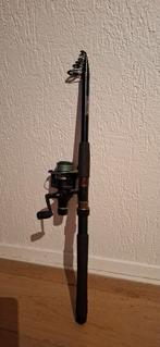 Daiwa telescoop hengel en molen, Ophalen, Zo goed als nieuw, Molen