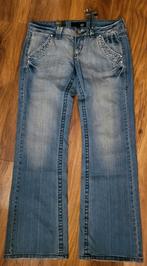 Damesspijkerbroek, Ophalen, Nieuw, Blauw, W30 - W32 (confectie 38/40)