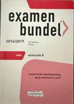Examenbundel Wiskunde B VWO 2016/2017, Ophalen of Verzenden, Zo goed als nieuw, VWO, Wiskunde B