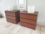 2 Malm IKEA ladekasten, Ophalen, Zo goed als nieuw, 25 tot 50 cm, Minder dan 100 cm