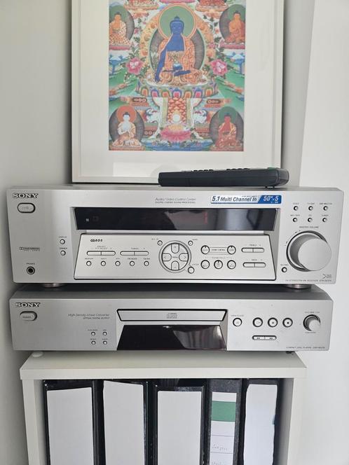 Sony STR-DE375 Receiver & CDP-XE270 CD Speler, Audio, Tv en Foto, Stereo-sets, Gebruikt, Cd-speler, Tuner of Radio, Sony, Losse componenten