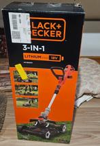 Grasmaaier, grastrimmer, accu grasmaaier, black+decker, Tuin en Terras, Grasmaaiers, Kooimesmaaier, Ophalen of Verzenden, Nieuw