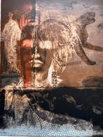 Lithografie Peter Bersch - Pompeï, Antiek en Kunst, Kunst | Litho's en Zeefdrukken, Verzenden