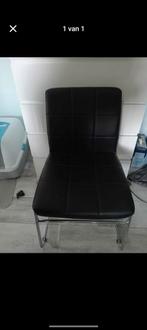 Stoelen gratis halen, Huis en Inrichting, Stoelen, Ophalen, Zie foto, Gebruikt, Zwart