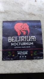 Bieretiket br. Huyghe nocturnum, Verzamelen, Biermerken, Ophalen of Verzenden, Overige typen, Overige merken