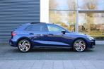 Audi A3 Sportback 45 TFSIe 245pk S Edition Competition | Pan, Auto's, Audi, 12 maanden, Gebruikt, 4 cilinders, Blauw