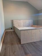 nieuw robuust en stijlvol bed steigerhout, Overige kleuren, Steigerhout, Ophalen of Verzenden, Overige maten