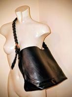 Zwart leer look schoudertas H&M, Overige merken, Zwart, Ophalen of Verzenden, Zo goed als nieuw