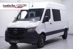 Mercedes-Benz Sprinter 314 CDI 143 pk L2H2 Dubbel Cabine 5p, Voorwielaandrijving, Stof, Gebruikt, Wit