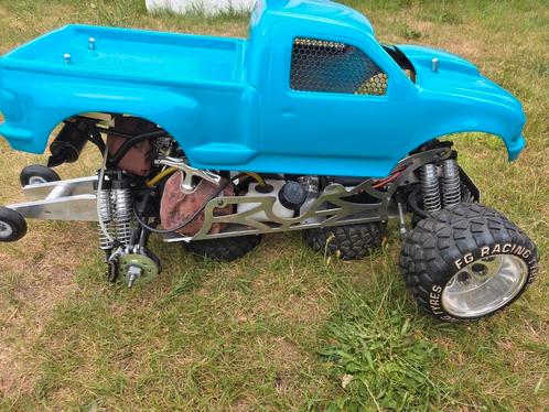 Fg monster 26cc Redrace v2/ tekoop/teruil, Hobby en Vrije tijd, Modelauto's | 1:5 tot 1:12, Auto, Ophalen of Verzenden