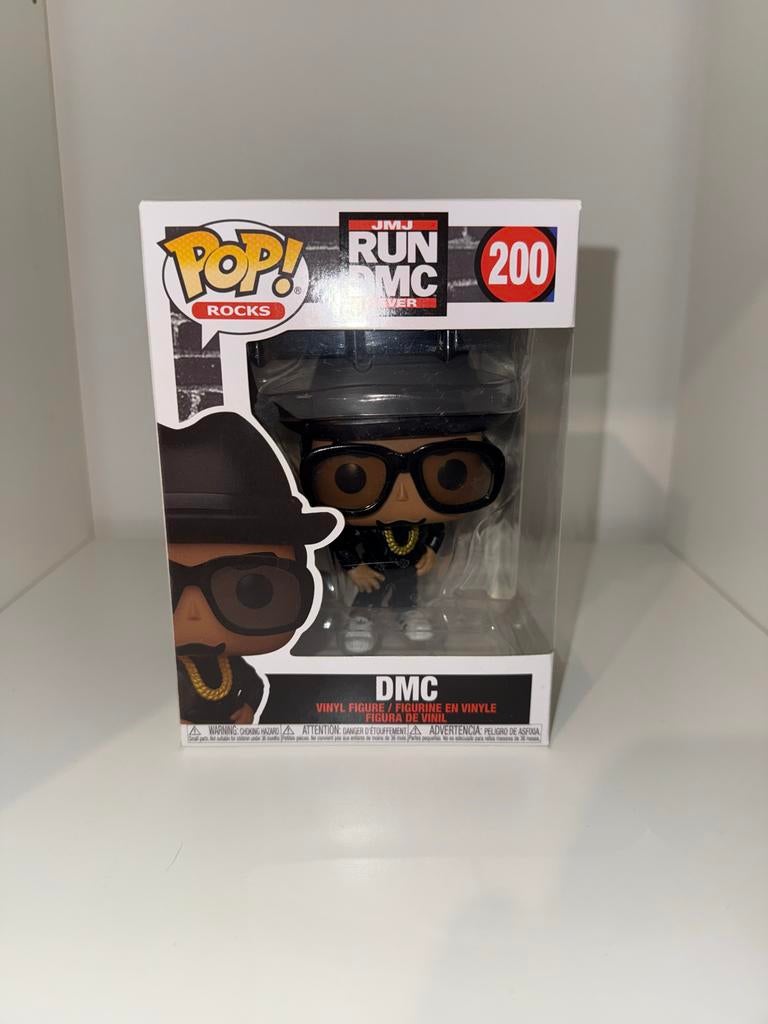 Funko Pop! Rocks: Run DMC - DMC #200, Ophalen of Verzenden, Zo goed als nieuw