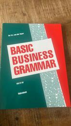 dr. P.J. Voort - Basic business grammar, Ophalen of Verzenden, Zo goed als nieuw, Overige niveaus, Dr. P.J. Voort