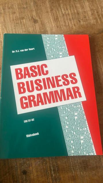 dr. P.J. Voort - Basic business grammar beschikbaar voor biedingen