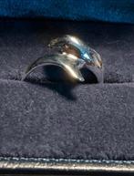 Zilveren ring dolfijn, Sieraden, Tassen en Uiterlijk, Ringen, Gebruikt, Ophalen of Verzenden, Kleiner dan 17, Dame