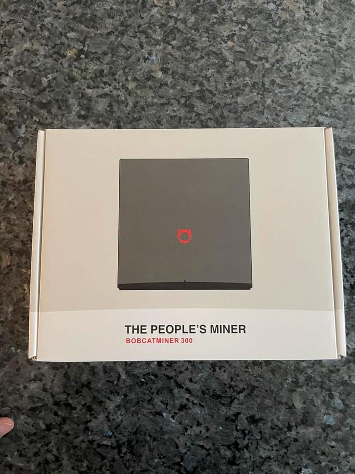 Bobcat miner 300 the people’s minder NIEUW, Computers en Software, Routers en Modems, Zo goed als nieuw, Ophalen of Verzenden
