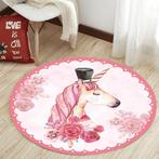 Rond Eenhoorn Vloerkleed / Kleed Tapijt Mat Vloermat Unicorn, Verzenden, Nieuw, Rond