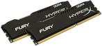 HyperX Fury 16GB (2x8GB) 2400MHz RAM, Computers en Software, RAM geheugen, DDR4, Ophalen of Verzenden, Zo goed als nieuw, Desktop
