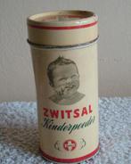Zwitsal baby/kinder poeder blikje + inhoud jaren '60 vintage, Verzenden, Gebruikt, Overige