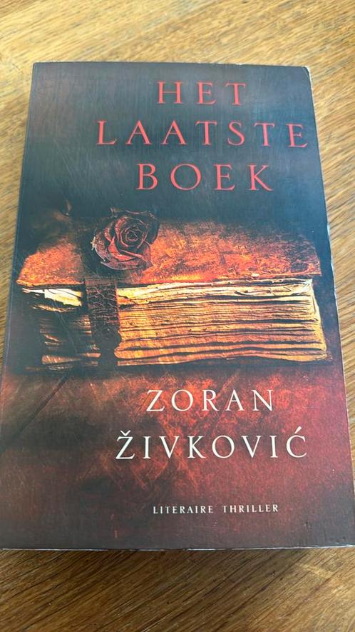 Zoran Zivkovic - Het laatste boek, Boeken, Thrillers, Zo goed als nieuw, Nederland, Ophalen of Verzenden