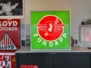 Zündapp Lichtbak Reclamebord beschikbaar voor biedingen