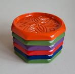 Vintage EMSA onderzetters, Huis en Inrichting, Ophalen of Verzenden, Zo goed als nieuw, Glas of Kopje