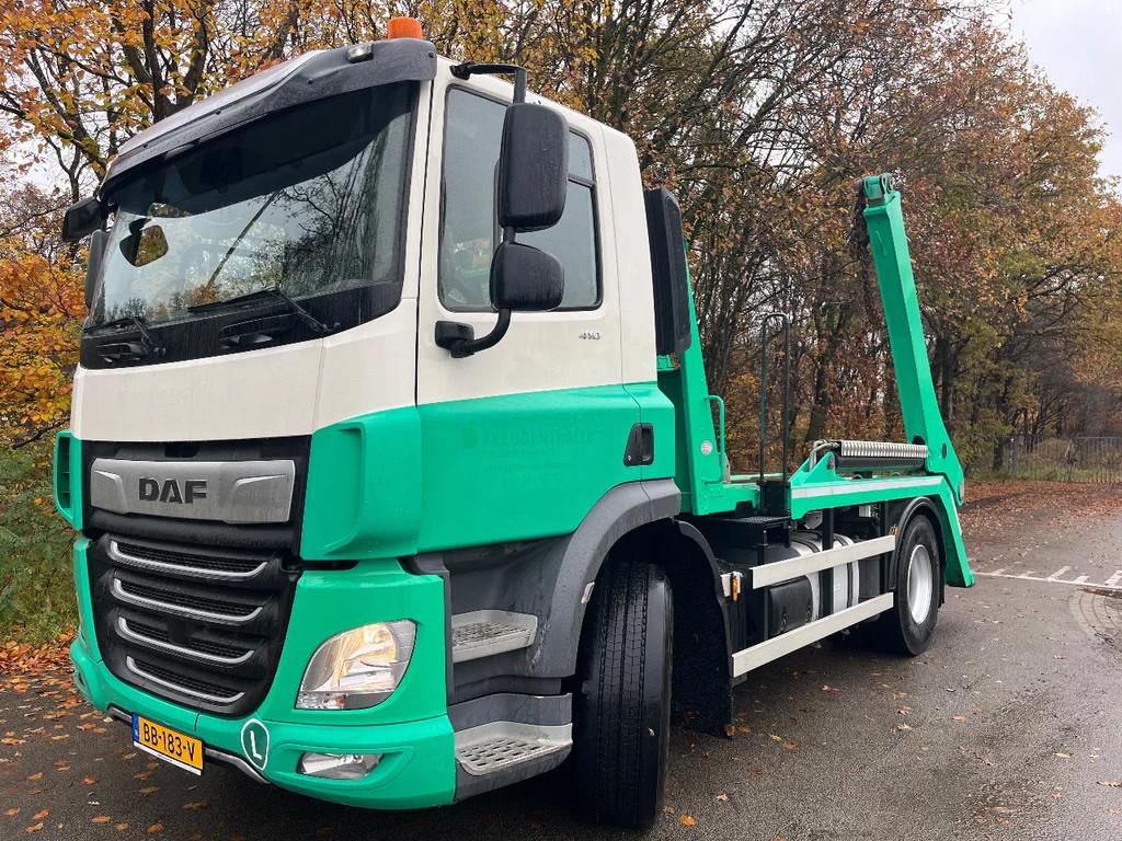 DAF CF 410 Portaalarmsysteem Daf vrachtwagen 2020 (portaalar, Auto's, Vrachtwagens, Automaat, Achterwielaandrijving, Euro 6, Wit