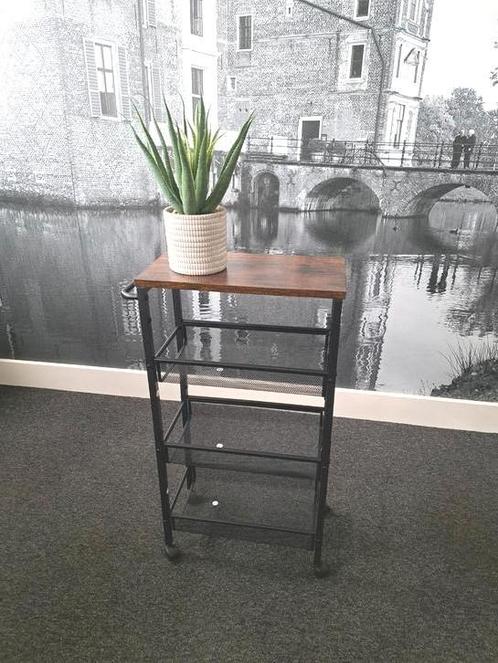 Smalle keuken of badkamer trolley - Keukentrolley - Nieuw!, Huis en Inrichting, Keuken | Keukenelementen, Zo goed als nieuw, Minder dan 100 cm