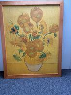 Unieke originele Van Gogh poster zonnebloemen, Verzamelen, Posters, Ophalen, Met lijst, Zo goed als nieuw, A1 t/m A3