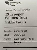 Kaartjes Maiden United Tilburg, Tickets en Kaartjes, Concerten | Rock en Metal, Twee personen, December, Hard Rock of Metal