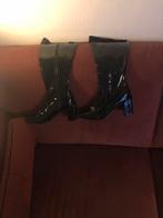 Zwarte lak laarzen maat 39, Kleding | Dames, Schoenen, Ophalen of Verzenden