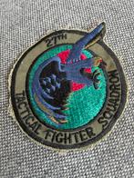 27th Tactical Fighter Squadron Embleem, Verzamelen, Verzenden, Luchtmacht, Amerika, Embleem of Badge
