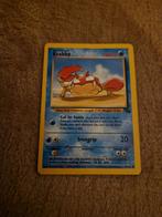 Krabby Pokemon kaart - Base Set 1999, Ophalen of Verzenden