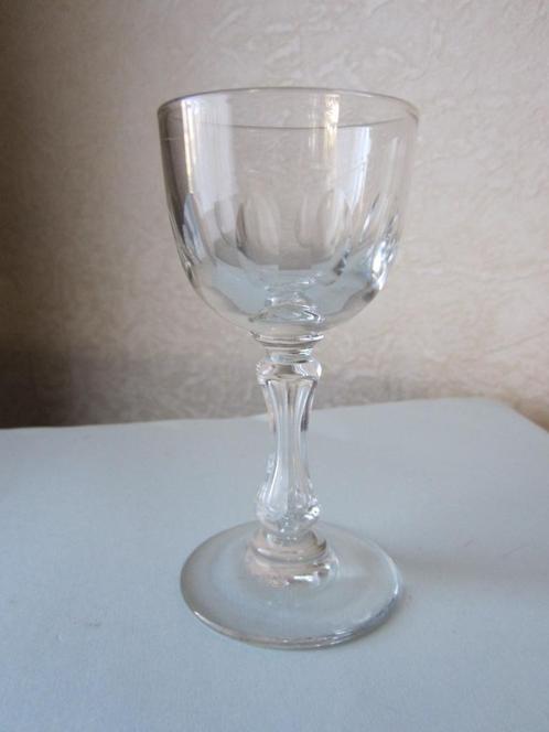 Een antiek Leerdam model Stephenson borrelglas pré 1910, Antiek en Kunst, Antiek | Glas en Kristal, Verzenden