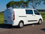 FORD TRANSIT CUSTOM 2.0 l2 dubbel cabine ac!, Voorwielaandrijving, 15 km/l, Euro 6, 2800 kg