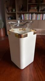 Vintage TurnWald Waterkan met Koelelement, Huis en Inrichting, Woonaccessoires | Vazen, Overige materialen, Gebruikt, Wit, Ophalen of Verzenden