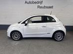 Fiat 500 0.9 TwinAir Lounge Nap Airco Panodak Leer Incl 12Mn, Voorwielaandrijving, 86 pk, Gebruikt, Euro 6