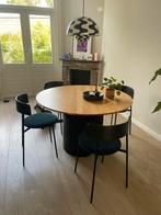 4x FEST friday eetkamerstoel, Huis en Inrichting, Stoelen, Ophalen, Blauw, Zo goed als nieuw, Vier