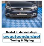 Maxton Vw Passat B8 Variant Spoiler Lip Splitter, Ophalen of Verzenden