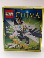 lego Chima 70124 legend beast eagle compleet + doos + boekje, Complete set, Ophalen of Verzenden, Lego, Zo goed als nieuw