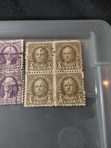 16xBlokken en Paren American Presidents oud beschikbaar voor biedingen