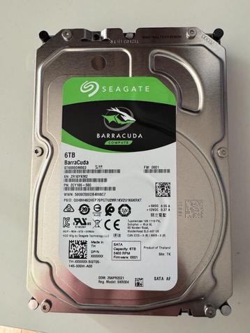 Seagate Barracuda Compute 6 TB beschikbaar voor biedingen