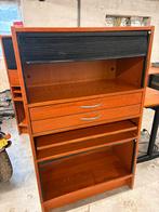 Bureau met bijhoorde kasten, Huis en Inrichting, Bureaus, Ophalen, Gebruikt