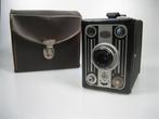 Bilora Box Camera uit 1949 met lederen tas i.z.g.s., Verzenden, Gebruikt, Compact, Overige Merken