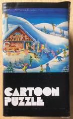 Vintage Cartoon + Art puzzle / puzzel - 200 stukjes - ZGAN, Ophalen of Verzenden, Minder dan 500 stukjes, Zo goed als nieuw