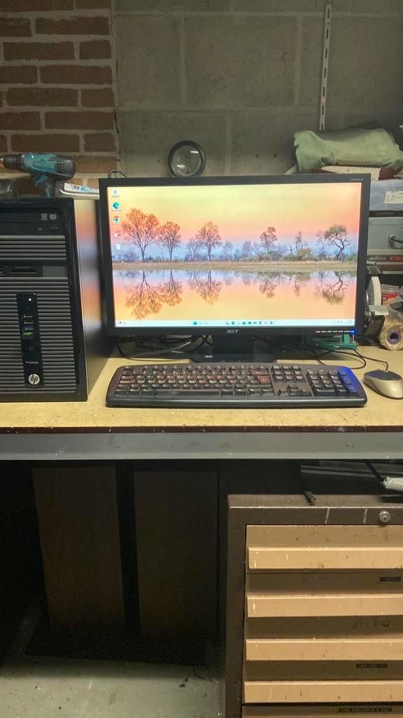 Prima HP i5 pc Windows 11 + Officepakket + Wifi, Computers en Software, Desktop Pc's, Refurbished, 4 Ghz of meer, HDD, SSD, 32 GB